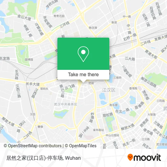 居然之家(汉口店)-停车场 map
