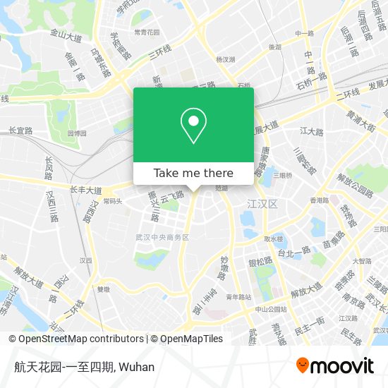 航天花园-一至四期 map
