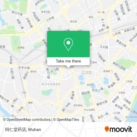 同仁堂药店 map