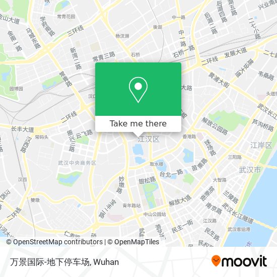 万景国际-地下停车场 map
