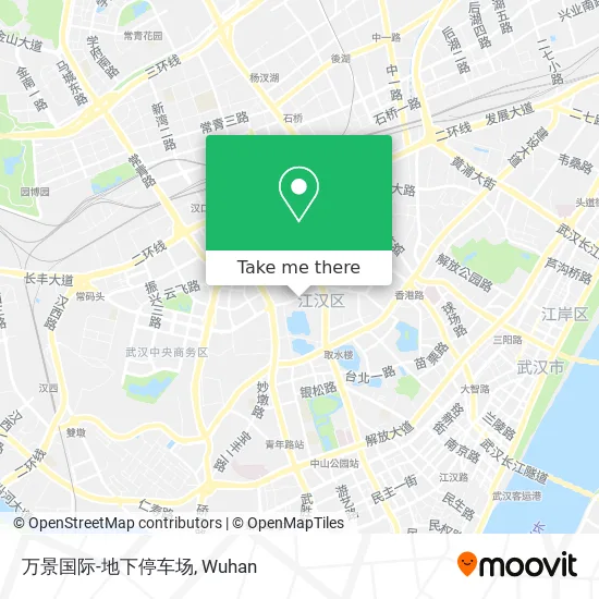 万景国际-地下停车场 map