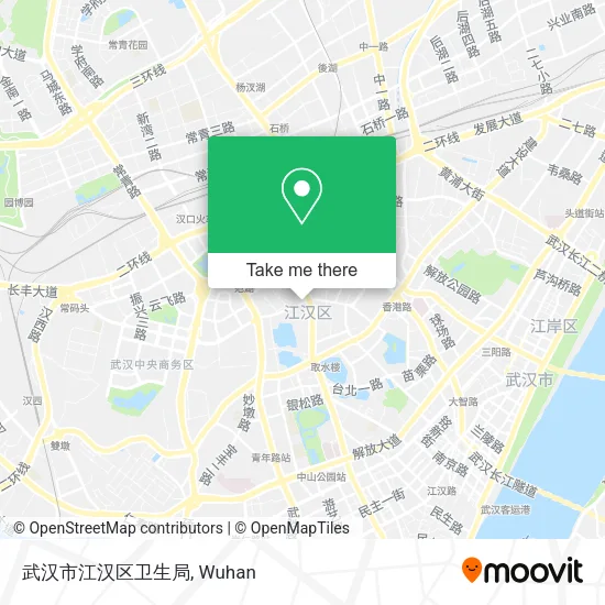 武汉市江汉区卫生局 map