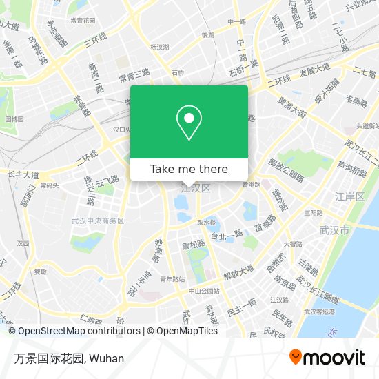 万景国际花园 map