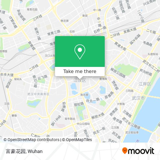 富豪花园 map