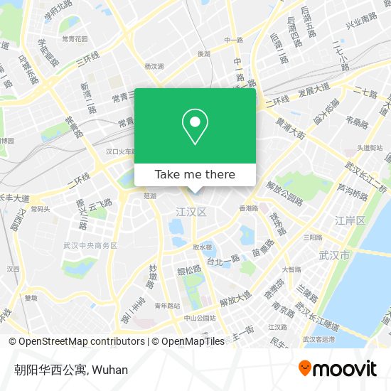 朝阳华西公寓 map