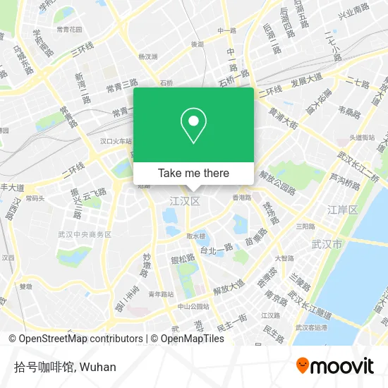 拾号咖啡馆 map