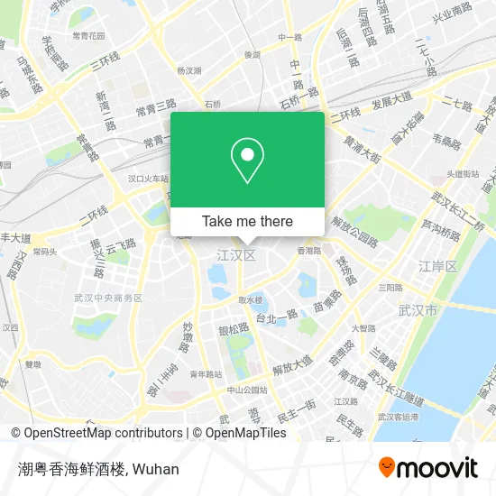 潮粤香海鲜酒楼 map