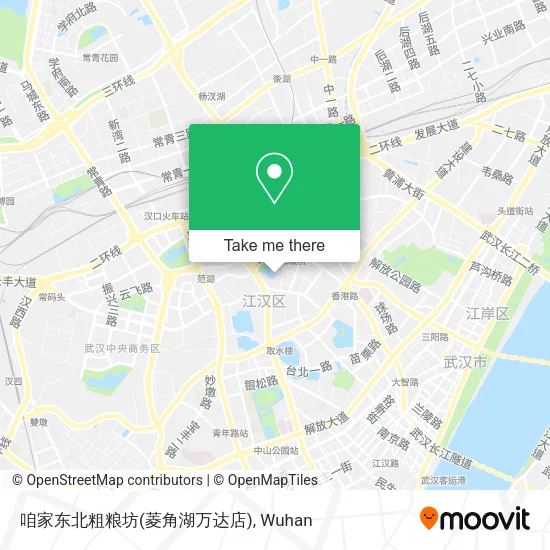 咱家东北粗粮坊(菱角湖万达店) map
