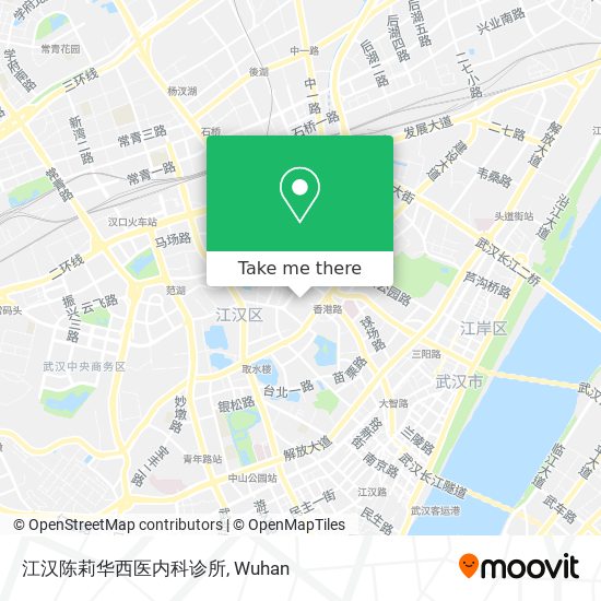 江汉陈莉华西医内科诊所 map