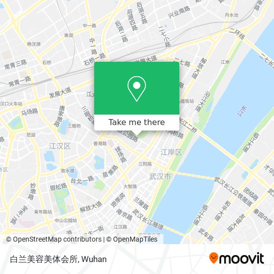 白兰美容美体会所 map