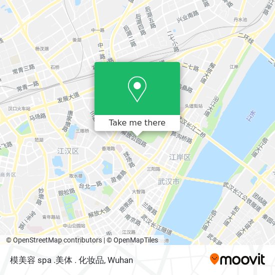 模美容    spa .美体 . 化妆品 map