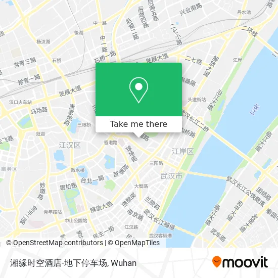 湘缘时空酒店-地下停车场 map
