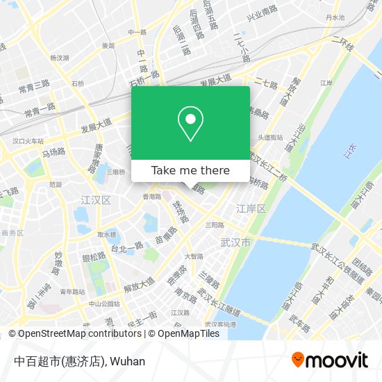 中百超市(惠济店) map