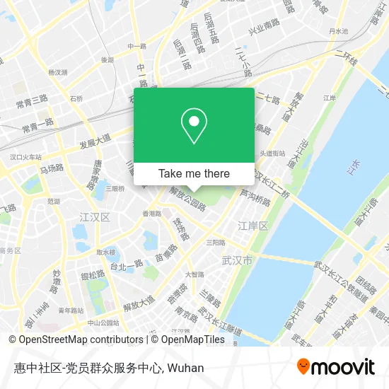 惠中社区-党员群众服务中心 map