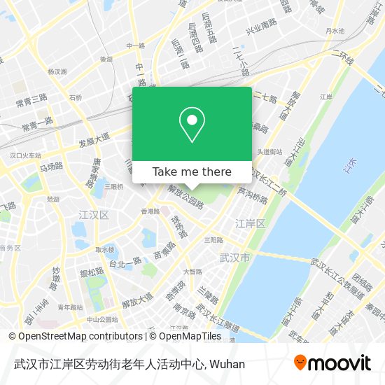 武汉市江岸区劳动街老年人活动中心 map
