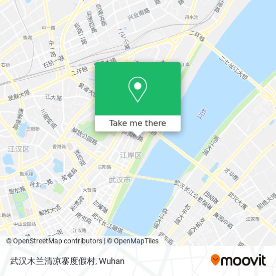 武汉木兰清凉寨度假村 map
