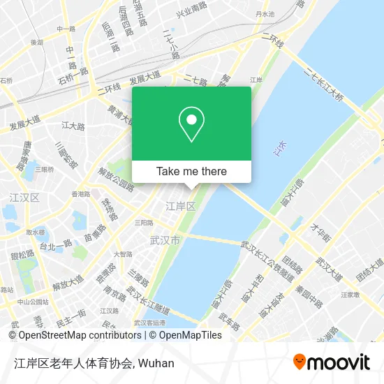 江岸区老年人体育协会 map