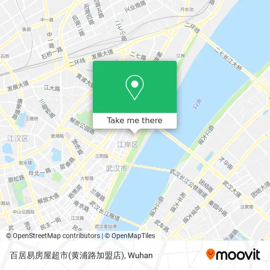 百居易房屋超市(黄浦路加盟店) map
