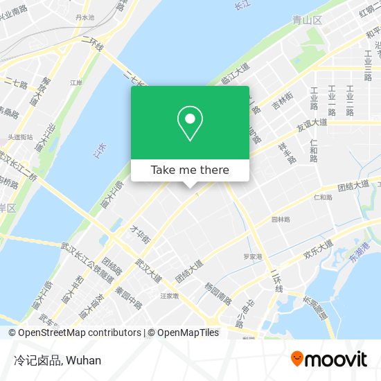 冷记卤品 map