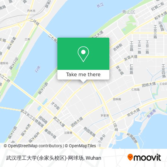 武汉理工大学(余家头校区)-网球场 map