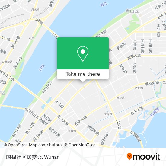 国棉社区居委会 map