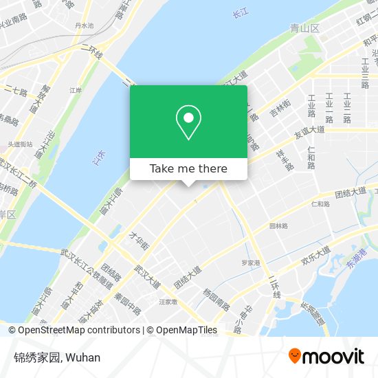 锦绣家园 map