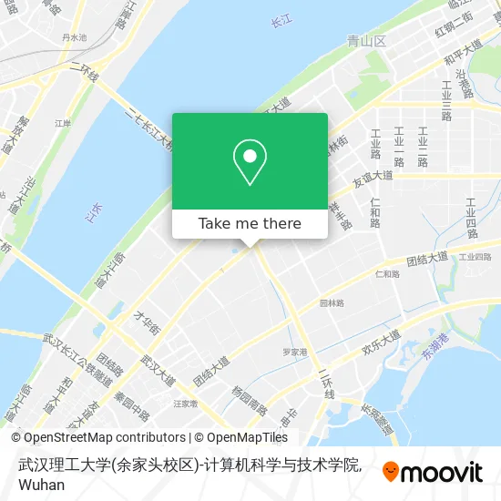 武汉理工大学(余家头校区)-计算机科学与技术学院 map