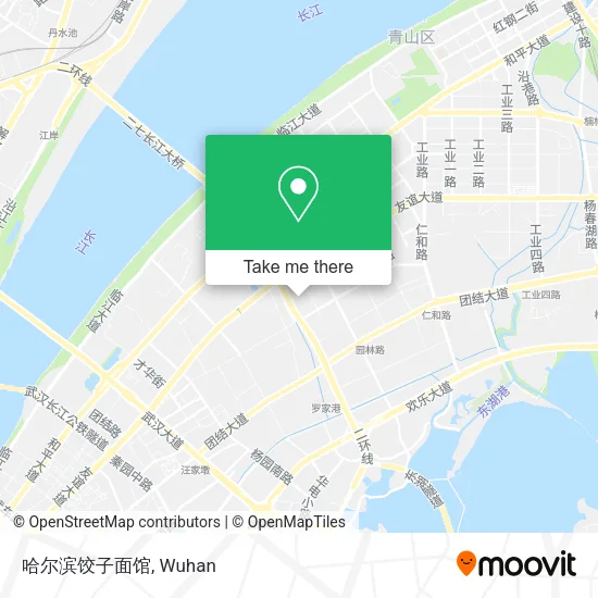 哈尔滨饺子面馆 map