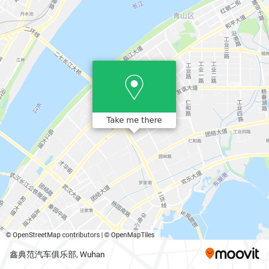 鑫典范汽车俱乐部 map