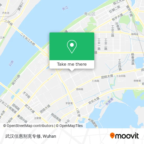 武汉佳惠别克专修 map