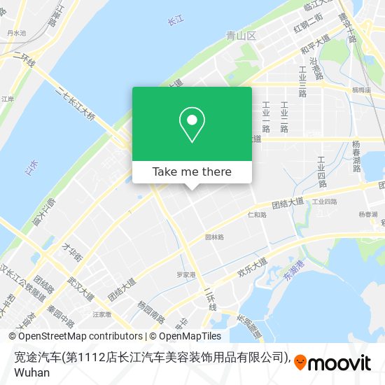 宽途汽车(第1112店长江汽车美容装饰用品有限公司) map