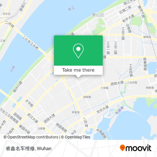 睿鑫名车维修 map