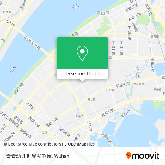 青青幼儿世界紫荆园 map