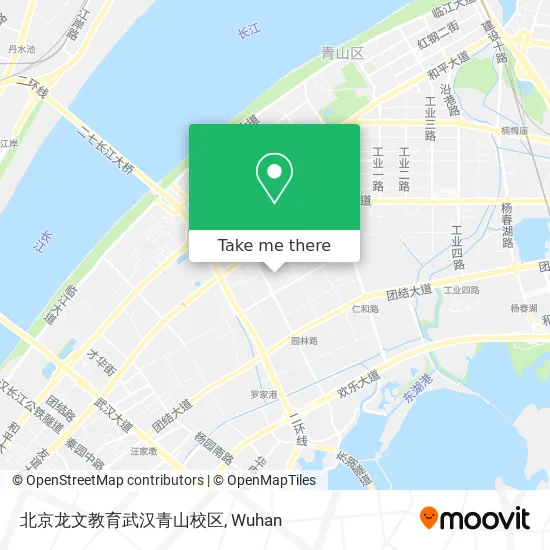 北京龙文教育武汉青山校区 map