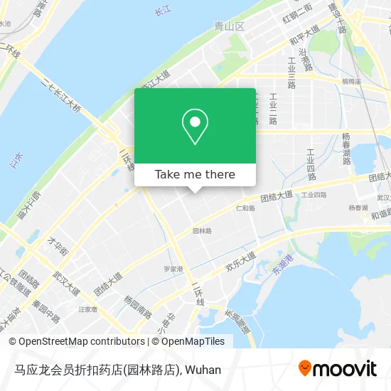 马应龙会员折扣药店(园林路店) map