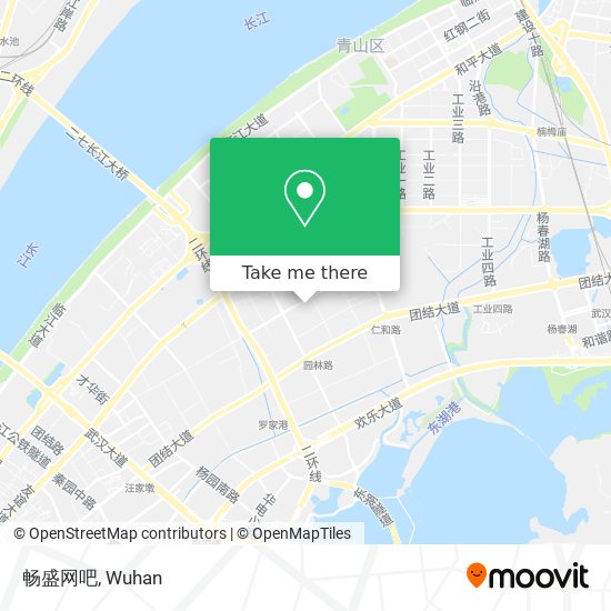 畅盛网吧 map