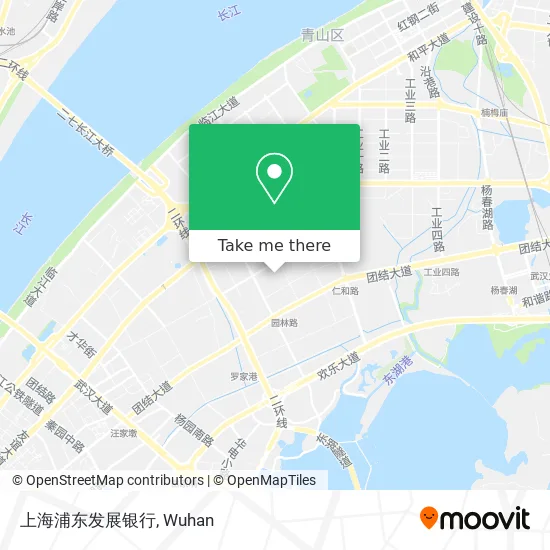 上海浦东发展银行 map