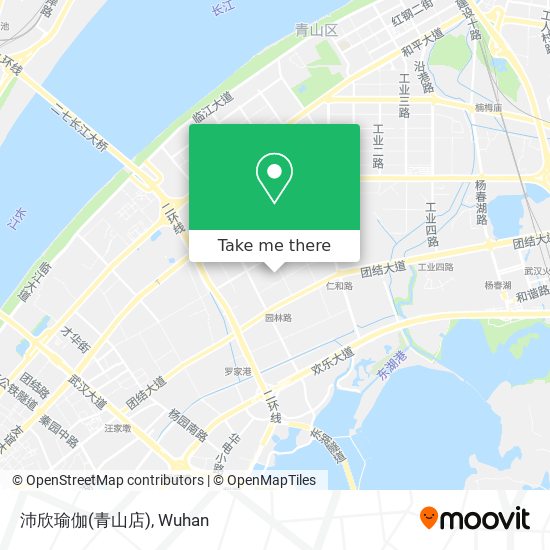 沛欣瑜伽(青山店) map