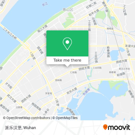 派乐汉堡 map