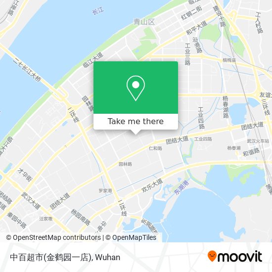 中百超市(金鹤园一店) map