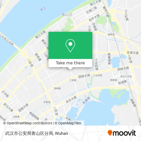 武汉市公安局青山区分局 map