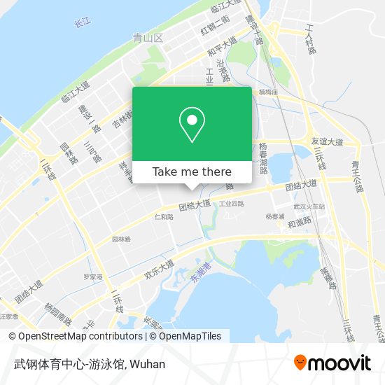武钢体育中心-游泳馆 map