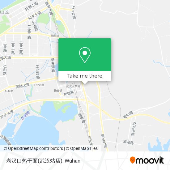 老汉口热干面(武汉站店) map