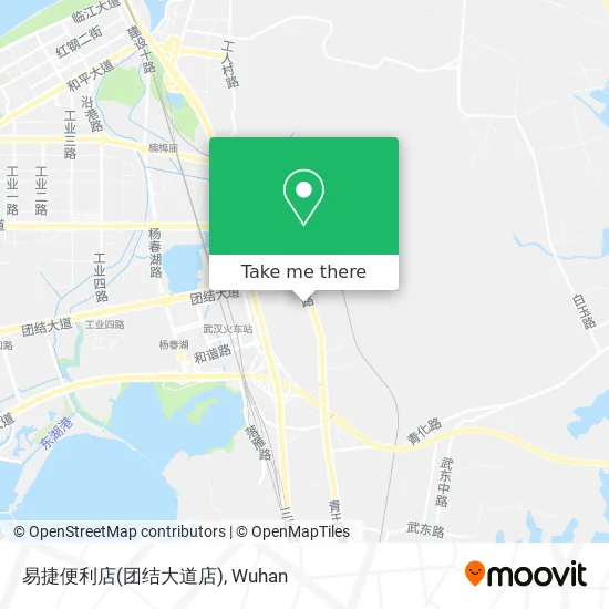 易捷便利店(团结大道店) map