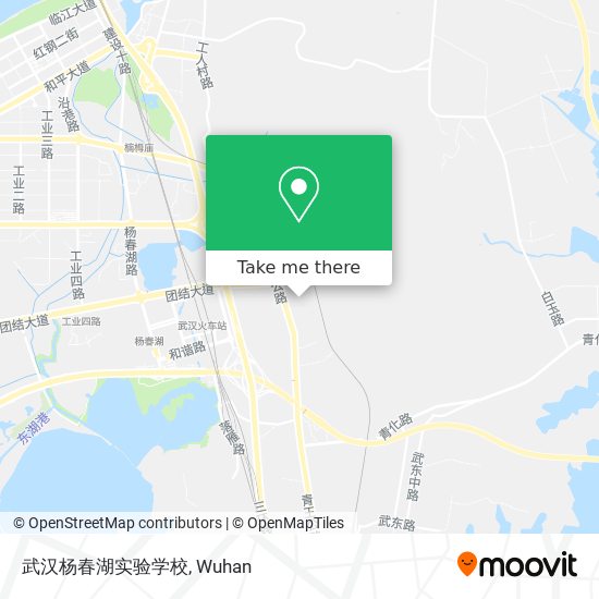 武汉杨春湖实验学校 map