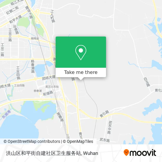 洪山区和平街自建社区卫生服务站 map