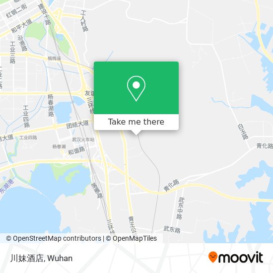 川妹酒店 map