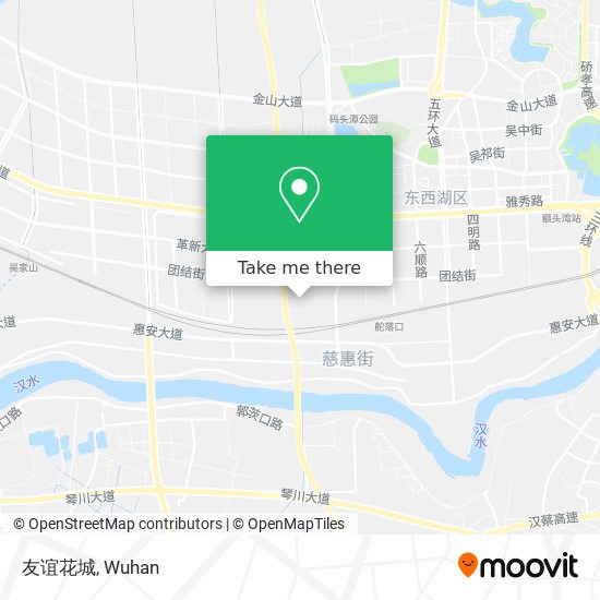 友谊花城 map