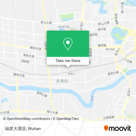 福星大酒店 map