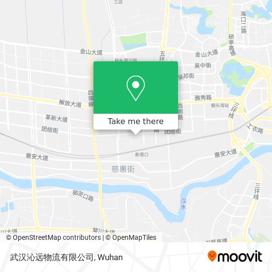武汉沁远物流有限公司 map